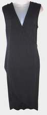 A new Day S v-neck sleeveless midi dress