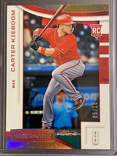 CARTER KIEBOOM 2019 Chronicles Baseball RC Rookies & Stars 05/10 SSP Non Auto