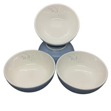 Set of 4 Pfaltzgraff Winter Frost Cereal/Soup Bowls Polar Bear Snow