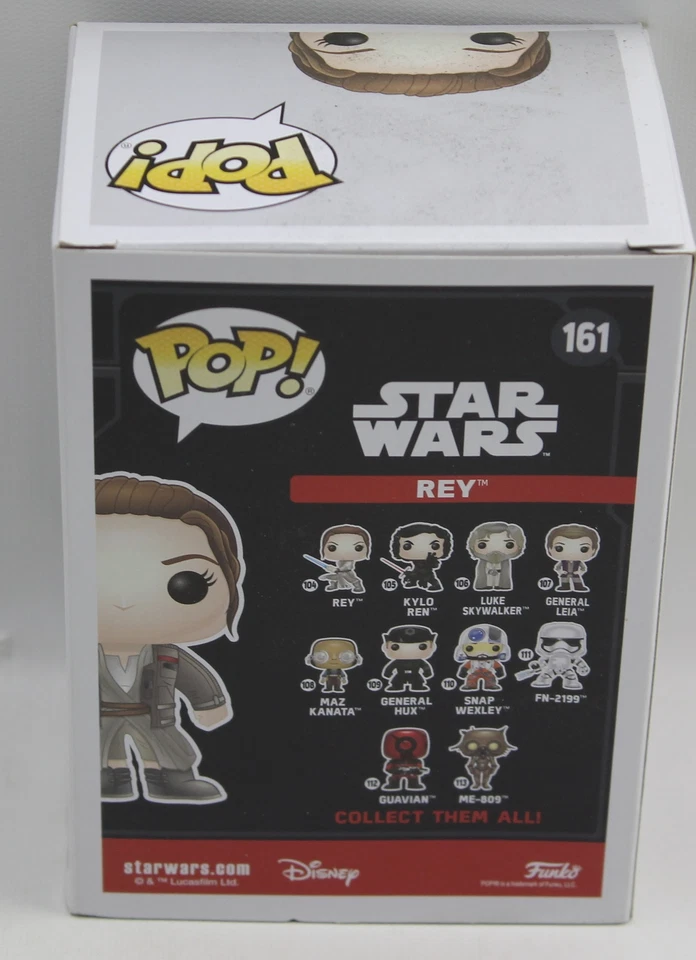 Figura Vinilo Rey Funko Pops #161 Star Wars Figura de Acción Foto 2 de 2