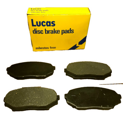 Lucas Girling Organic Front Brake Pads - GP3110 / 7337-D457 - Mazda, Isuzu & Geo