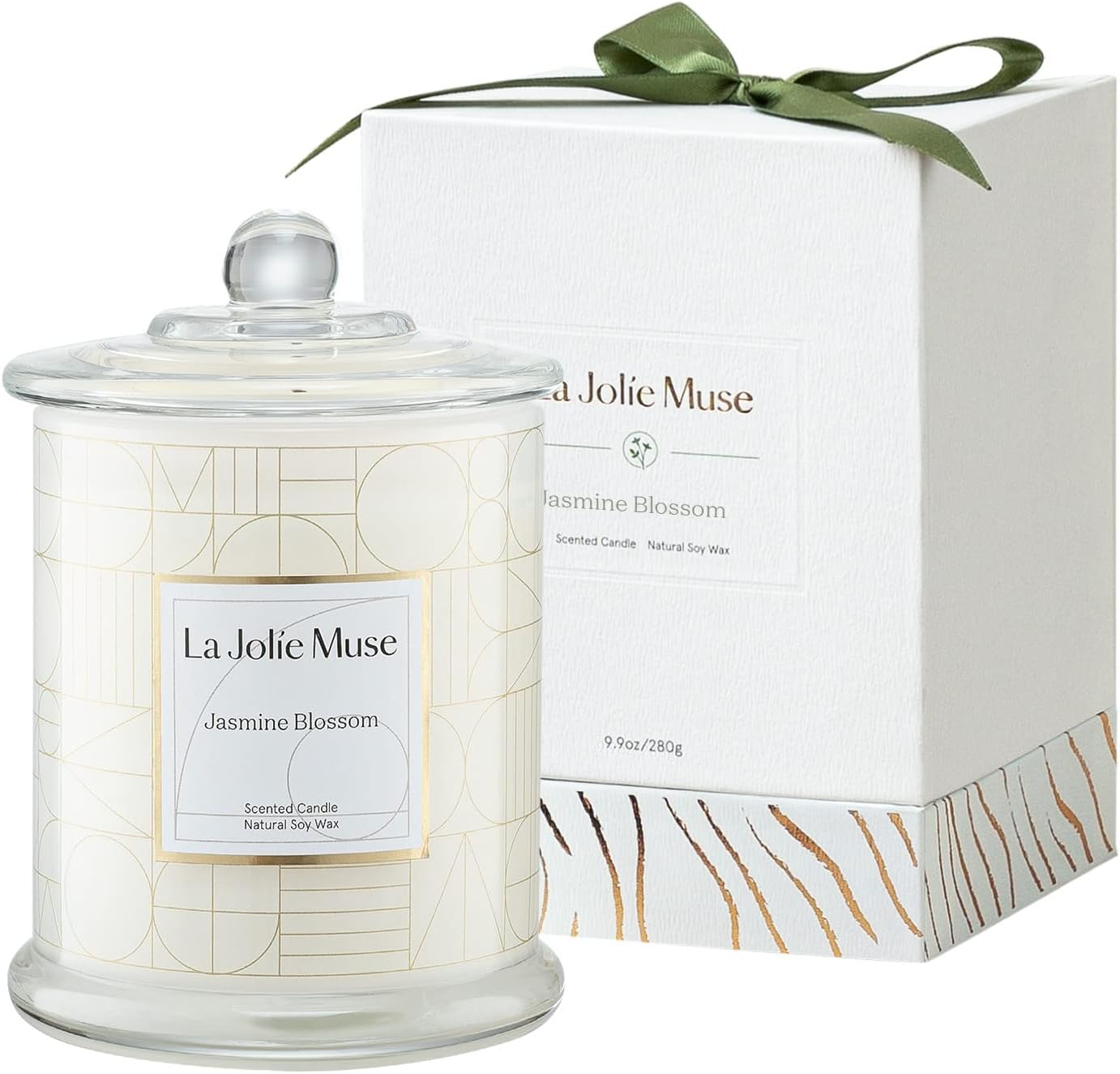 Candles Gifts for Women, Candles for Women with Gift Box, Jasmine Scented Candle-image