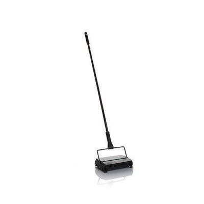 Fuller Brush Electrostatic Hard Floor & Carpet Sweeper 9'' Sweep Path Black