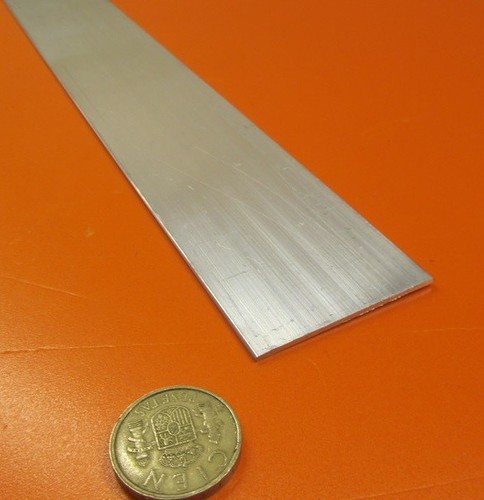 6061 T6 Aluminum Bar, 1/16" (.062") Thick x 2.0" Wide x 36" Long, 2 pcs, 6 Ft - Picture 4 of 11