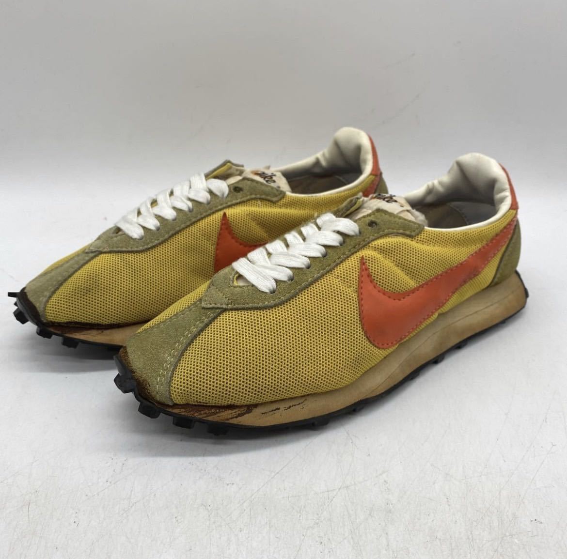 NIKE LD-1000 Yellow x Orange Men's US7.5 Made In JAPAN 1970 NIKE LD-1000 Yellow x Orange Men's US7.5 Made In JAPAN 1970
