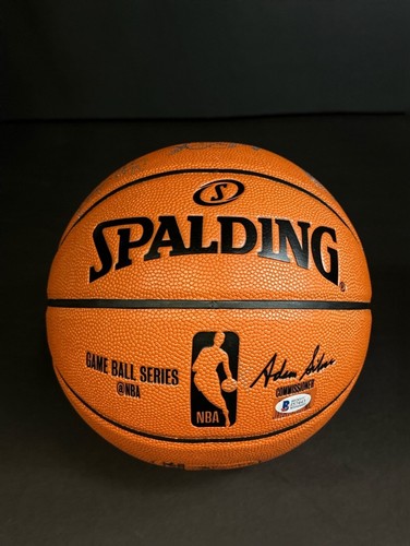 Kareem Abdul Jabbar +4 Signed Spalding Basketball Showtime Lakers BAS J57443 - Picture 5 of 6