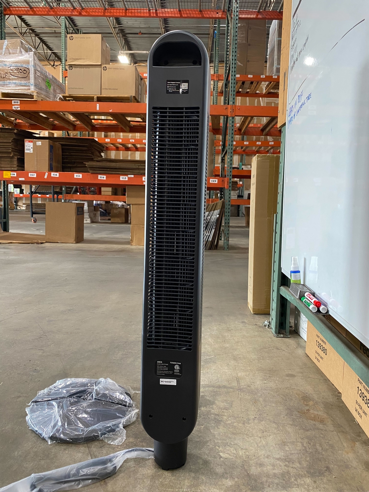 Dreo Tower Fan for Bedroom, 42 Inch Bladeless Fan, 90° Oscillating Fan -  Black - The ICT University