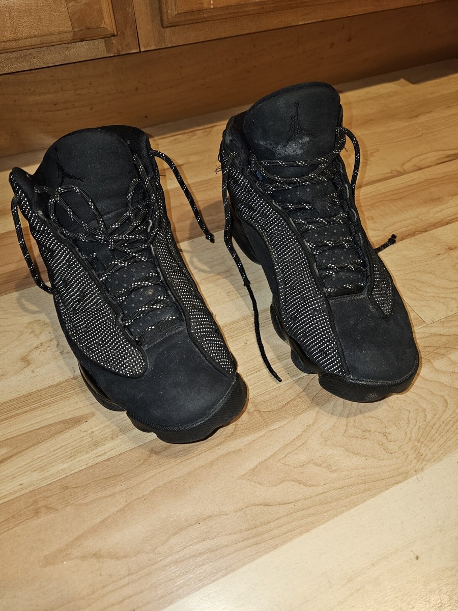 Size Air Jordan 13 Retro Black Cat 886668766287|