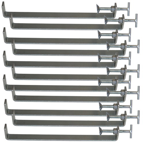 10pc Brick Profile Clamp External 300mm 12" Full Brick Layer Wall Clamp Tool Set eBay
