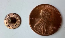 Vintage Levi Strauss & Company San Francisco Factory Unused Copper Rivet 1982