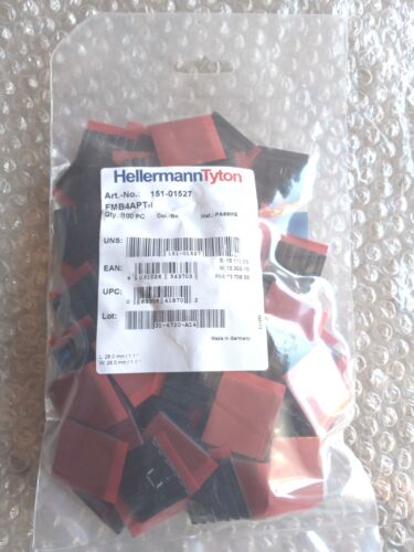 HellermannTyton selbstklebende schwarze Kabelbinderhalterung 100 Stück - Bild 3 von 11