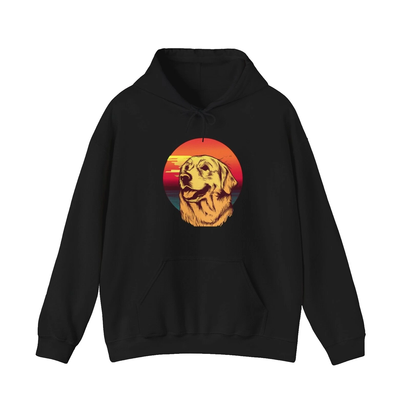 Gildan Hoodie Black Hoodies & Sweatshirts for Men