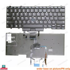 DELL E7450 E5450 E7470 5470 3340 7480 7490 5480 5490 backlit US keyboard org