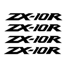 Kawasaki ZX-10R Ninja Decals Die Cut Vinyl Stickers ZX10R 1000