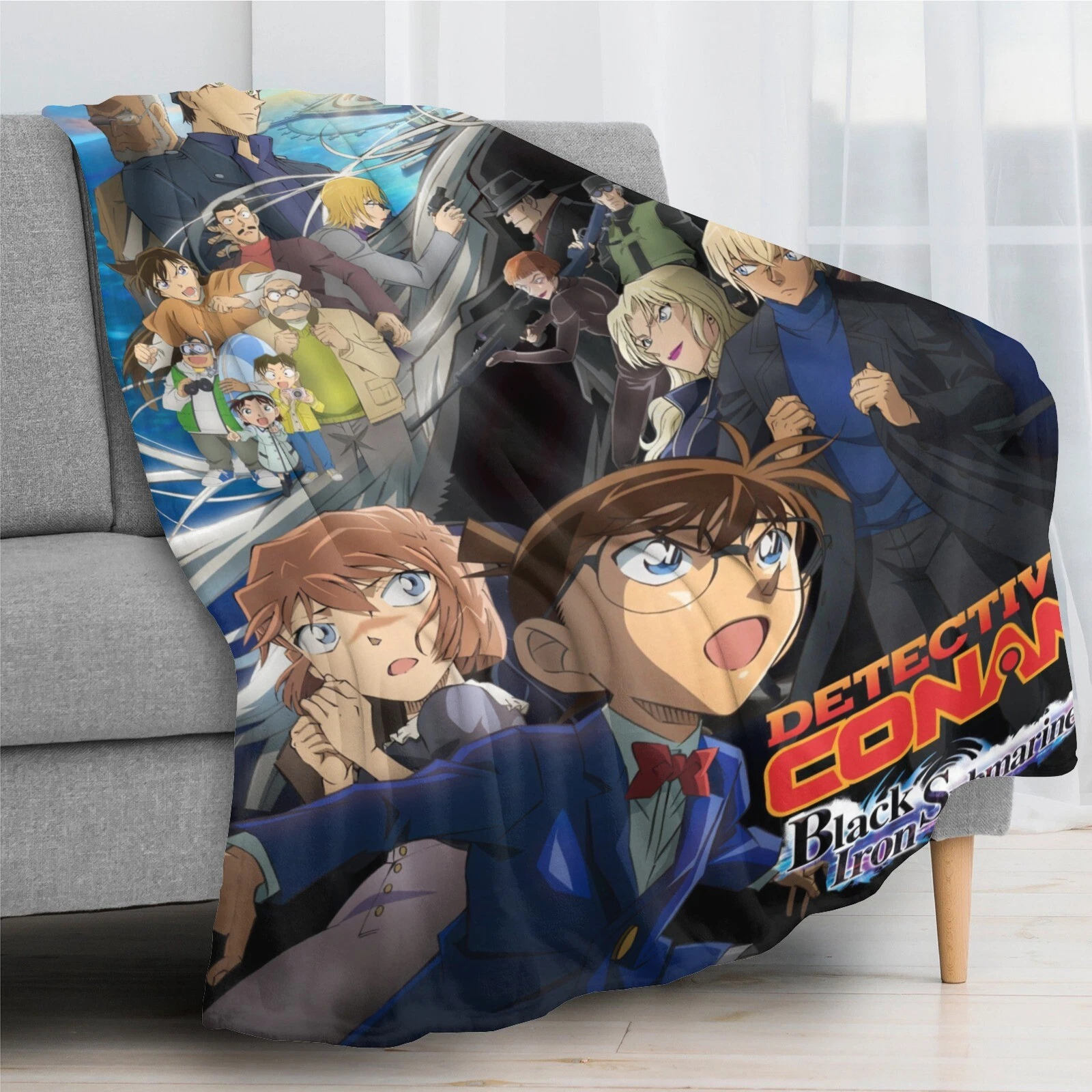 Detective Conan Blanket Soft Bed Sofa Throw Cozy Birthday Gift