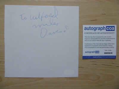 Miles Davis Jazz Original Autogramm signed 15x16 cm Albumblatt ACOA