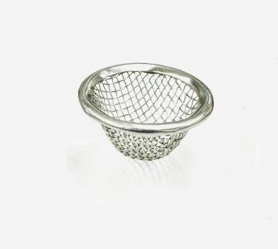 OLIVASTU 15mm Pipe Screens Conical Stainless Steel Brass Tobacco Herb Gauzes Filters -