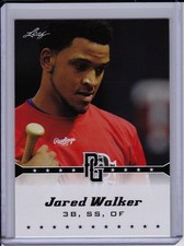 Jared Walker 2013 Leaf Perfect Game Dodgers Prospect Rookie Card 2014 Draft