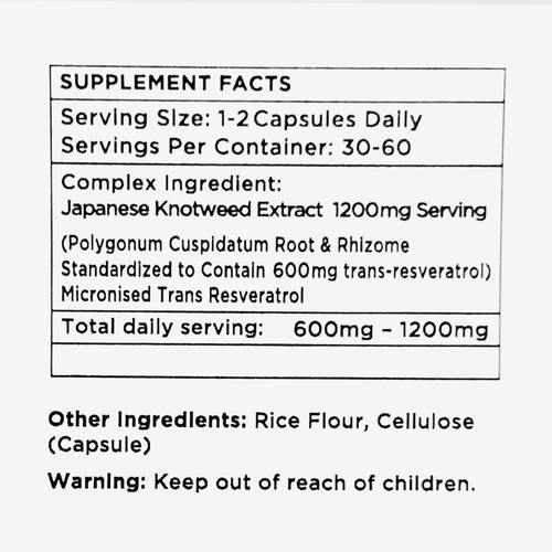 Resveratrol 360 Capsules Trans Resveratrol Australia 99.8% Aus Tested Supplement - Picture 22 of 24