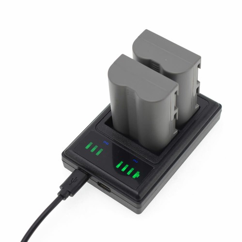 Battery or charger for Nikon D50 D70s D80 D90 D100 D200 D300 D300s D700 Camera - Picture 3 of 25