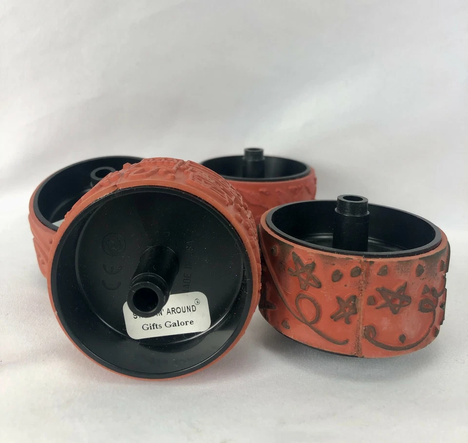 STAMPIN AROUND By Stampin Up 5 Rolls 1 Pad Stars Leaves Gifts Bugs Whirly Twirly - Image 3 of 4