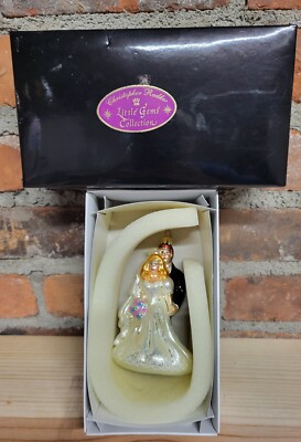 1999 Retired Christopher Radko Perfect Couple Ornament - with Box - Very Nice