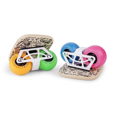 FreeSkates Portable Roller Road Drift Skates Plate, with Maple Deck Anti-Slip...
