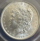 MS 63 ~ 1889 P Morgan Silver Dollar ~ BRILLIANT UNCIRCULATED ~ 90% Silver $1