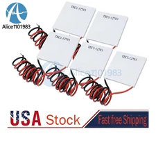 1/5/10PCS TEC1-12703 Heatsink Thermoelectric Cooler Cooling Peltier Plate Module