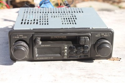 Pioneer KEH-2929 Vintage 2-Knob AM/FM Cassette Car Stereo w/ Box