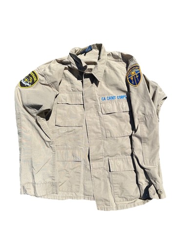 California Cadet Corps Uniform Shirt Mens Large Propper Tactical Military