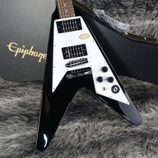 Epiphone Kirk Hammett 1979 Flying V Ebano Vendita Primavera!