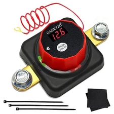 500A Smart Battery Disconnect Switch 12V with Voltmeter - Side Post-Upgraded