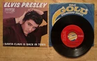 45 7" SP ELVIS PRESLEY BLUE CHRTISTMAS RCA VICTOR 0647