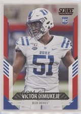 2021 Score Rookies Red Victor Dimukeje #397 0t2