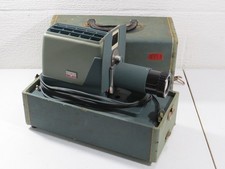 Argus 300 Automatic Slide Projector Vintage Tested Powers On With Case