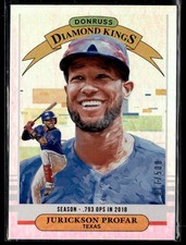 2019 Donruss #15 Jurickson Profar Season Stat Line #/500