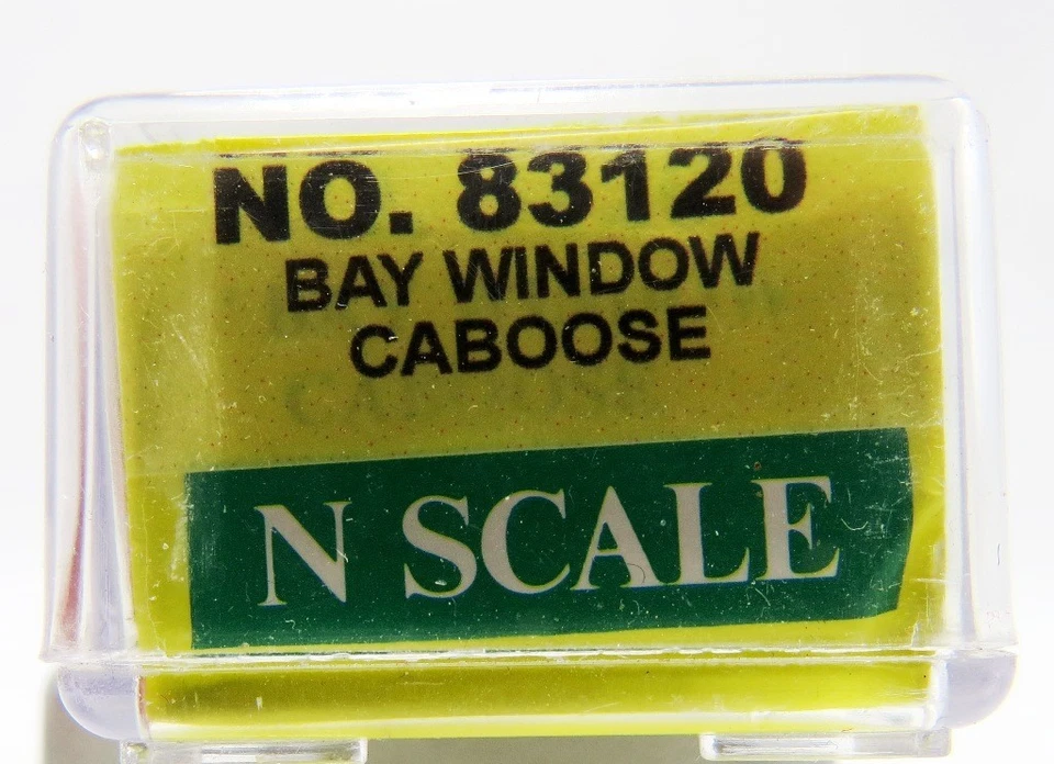 NIB - N Scale Model Power Burlington Northern Caboose w/Knuckle Couplers - NIB - Image 2 of 2