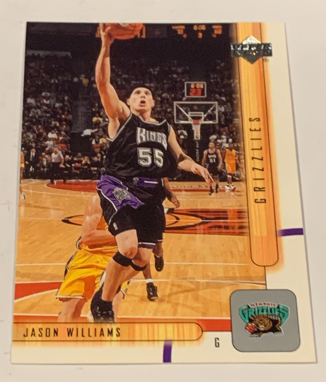 2001-02 Upper Deck Jason Williams Card #83 - Memphis Grizzlies