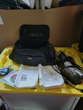 Canon ZR45MC Mini DV Digital Video Camcorder, batteries, remote, case -Tested