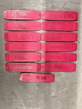 Vintage Hot Wheels Track Red Connectors Accessories 1967 1970 Sizzlers Redline