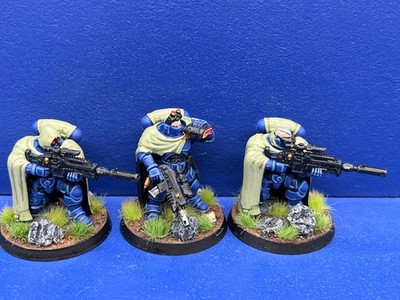 3 Primaris Eliminators der Ultramarines GUT BEMALT