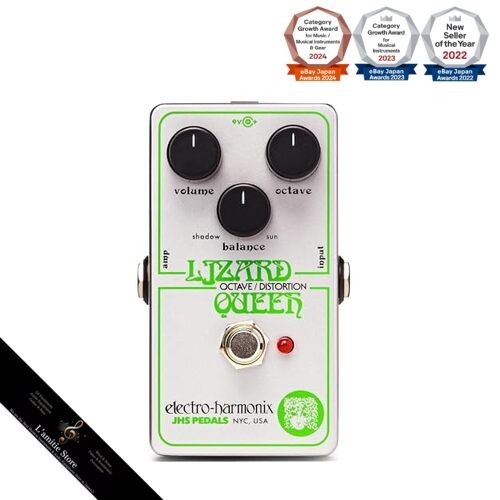 ELECTRO-HARMONIX Lizard Queen Octave Fuzz Pédale d'effet guitare Japon Neuf