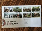 GB 2021 THE WARS OF THE ROSES FDC 04.05.2021 with TEWKESBURY postmark
