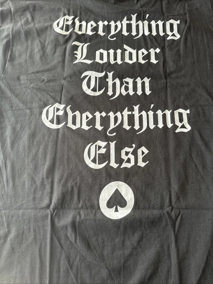 Camiseta MOTORHEAD Inglaterra, Camiseta Manga Corta Algodón, Talla XL ¡NUEVA!! Foto 4 de 4