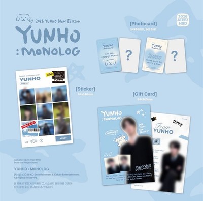 PRE-ORDER ATEEZ 2026 HAPPY BIRTHDAY OFFICIAL MERCH [ YUNHO