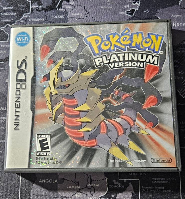 Nintendo Pokémon Platinum Version Nintendo DS 2009 NTSC-U/C w/ Case