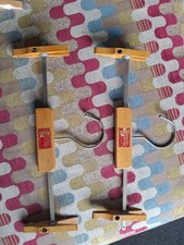 Appendiabiti pieghevole vintage di C.B. LTD Londra x 2