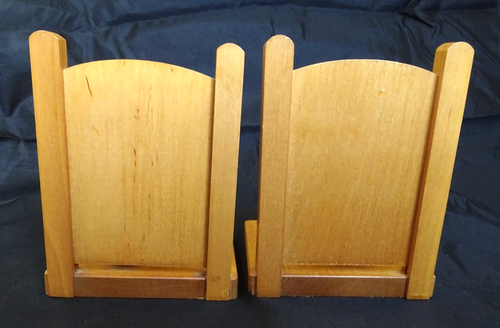 (2) Vintage Hummel Figurine Bookends Boy w/ Bunnies Girl w/ Chicks - Picture 16 of 24