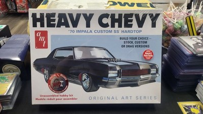 NIB 2015 1970 CHEVY IMPALA CUSTOM SS HARDTOP 1/25 MODEL KIT AMT SEALED AMT895/12